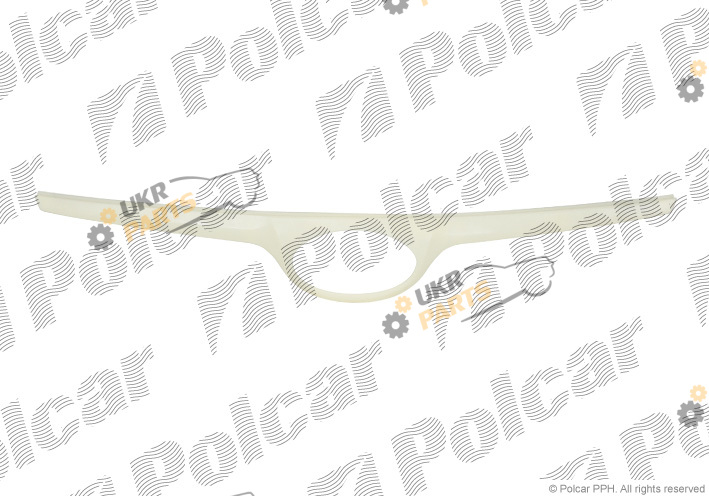 Облицовка / защитная накладка, облицовка радиатора Polcar 401705-2