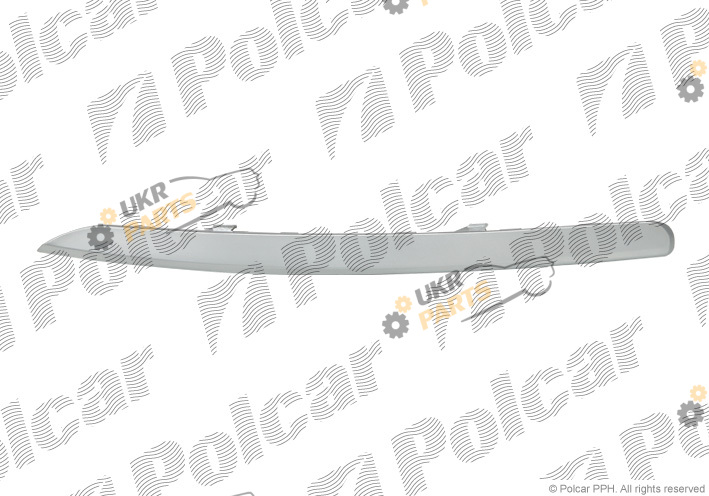 Накладка бампера Polcar 410407-6