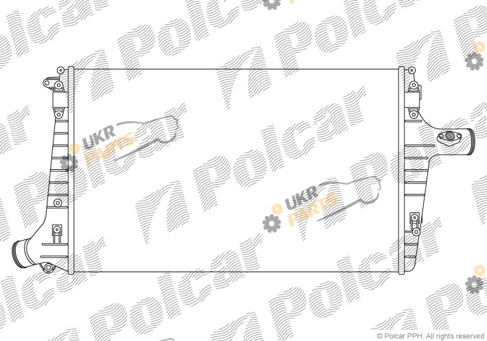 Интеркулер Polcar 1327J8-1
