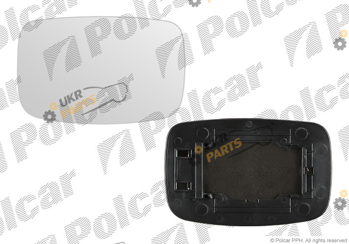 Стекло наружного зеркала Polcar 320755-M