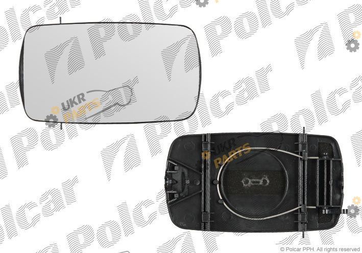 Стекло наружного зеркала Polcar 320955-E