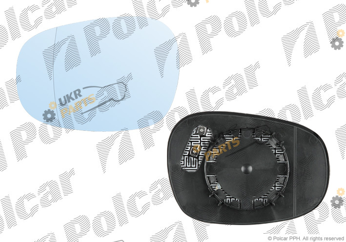 Стекло наружного зеркала Polcar 2042545E