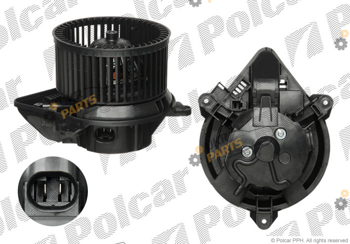Вентилятор салона Polcar 6007NU-7