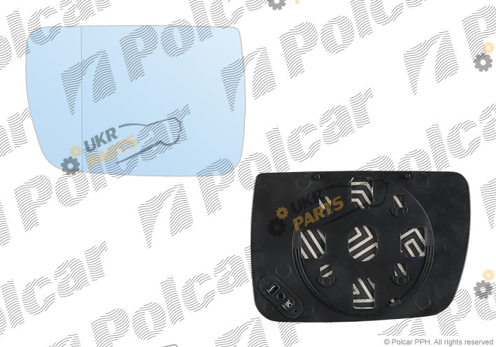 Стекло наружного зеркала Polcar 2050545E