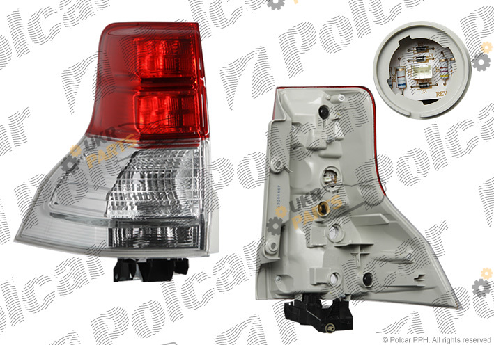Задний фонарь Polcar 818187-E