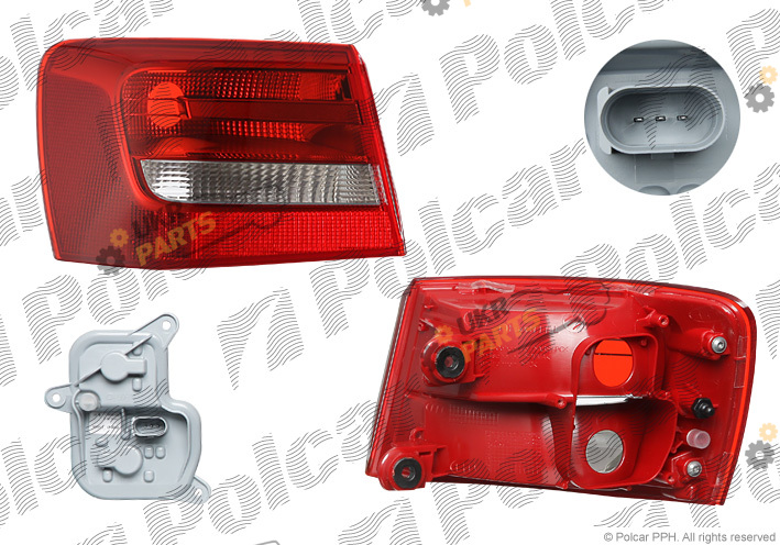Задний фонарь Polcar 13E187-X