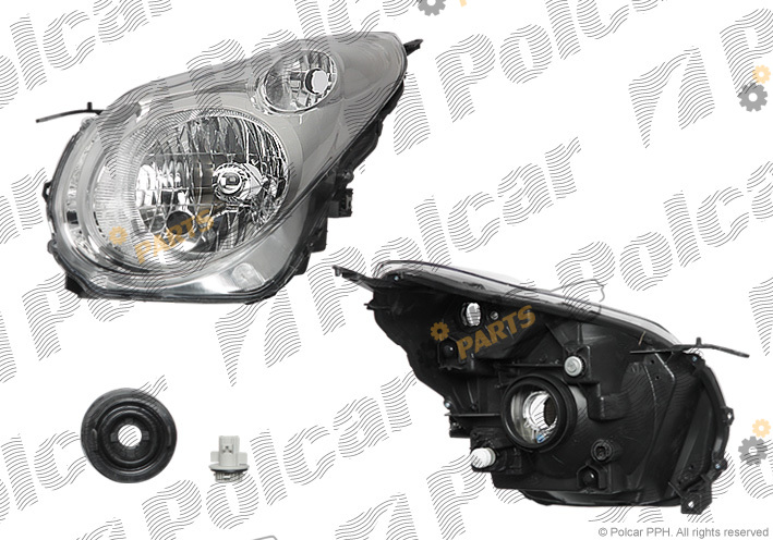 Основная фара Polcar 743110-E