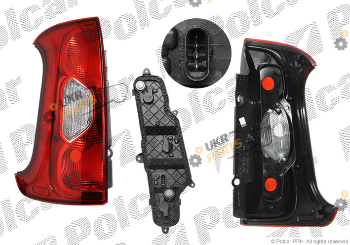 Задний фонарь Polcar 30A188-U