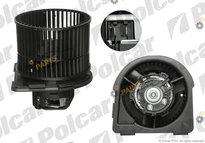 Вентилятор салона Polcar 5516NU-1