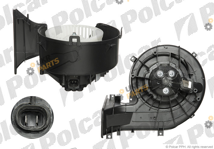 Вентилятор салона Polcar 5518NU-2