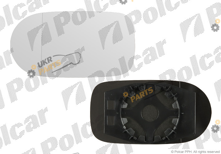 Стекло наружного зеркала Polcar 3006541M
