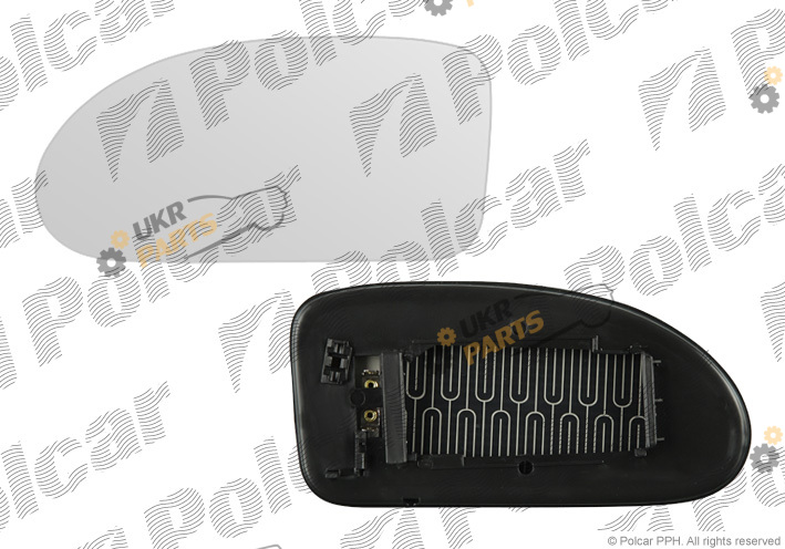 Стекло наружного зеркала Polcar 3201554M