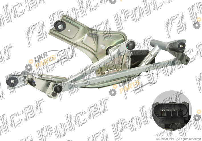 Трапеция стеклоочистителя Polcar 3025ZWP1