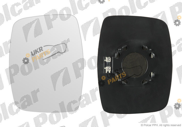 Стекло наружного зеркала Polcar 5012544E