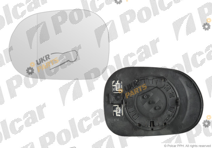 Стекло наружного зеркала Polcar 5044545E