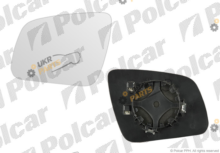 Стекло наружного зеркала Polcar 5070542E
