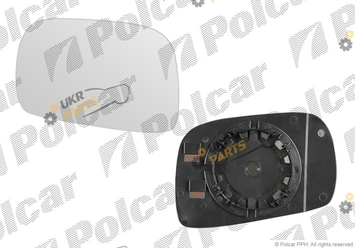 Стекло наружного зеркала Polcar 5503545M
