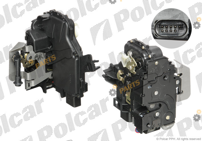 Замок двери Polcar 1327ZC-2