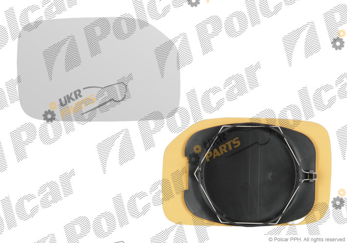 Стекло наружного зеркала Polcar 5706555E