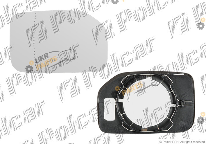 Стекло наружного зеркала Polcar 5706546E