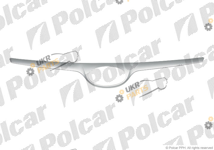 Решетка радиатора Polcar 401705-1