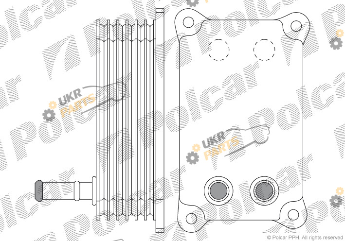 Масляный радиатор Polcar 3218L8-1