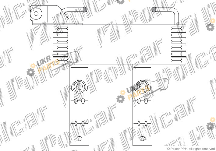 Масляный радиатор Polcar 4050L8-2