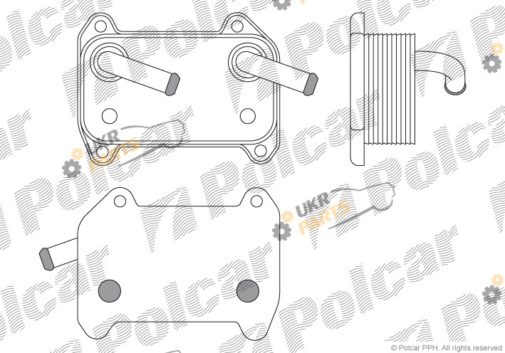 Масляный радиатор Polcar 9040L8-1