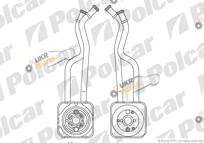 Масляный радиатор Polcar 9541L8-2