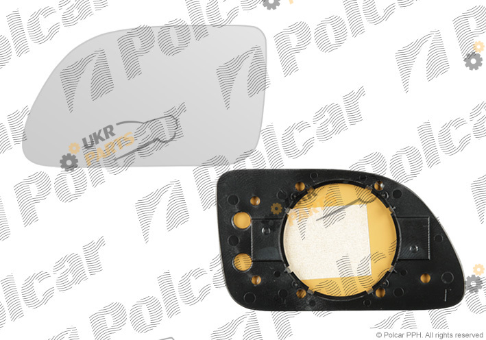 Стекло наружного зеркала Polcar 6019545E
