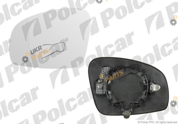 Стекло наружного зеркала Polcar 6915546E