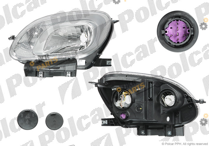 Основная фара Polcar 30A110-U