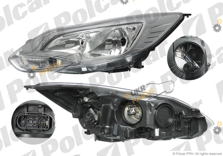 Основная фара Polcar 32C110-T