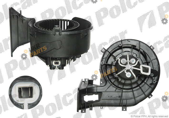 Вентилятор салона Polcar 5518NU-1