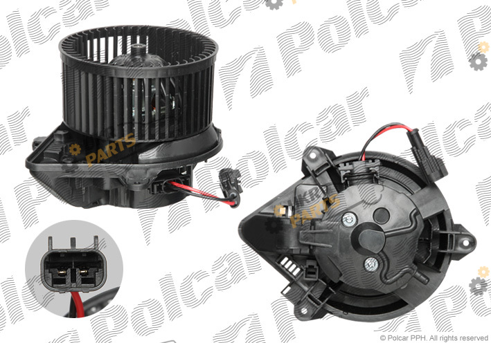 Вентилятор салона Polcar 6007NU-4