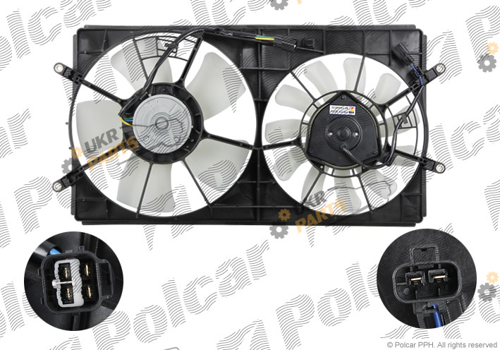 Вентилятор охлаждения двигателя Polcar 743523W1