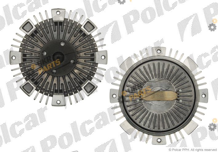 Вискомуфта вентилятора Polcar SV-5033S