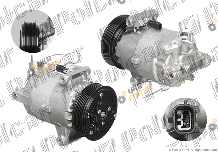 Компрессор кондиционера Polcar TSP0155965