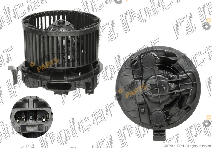 Вентилятор салона Polcar 6012NU-2