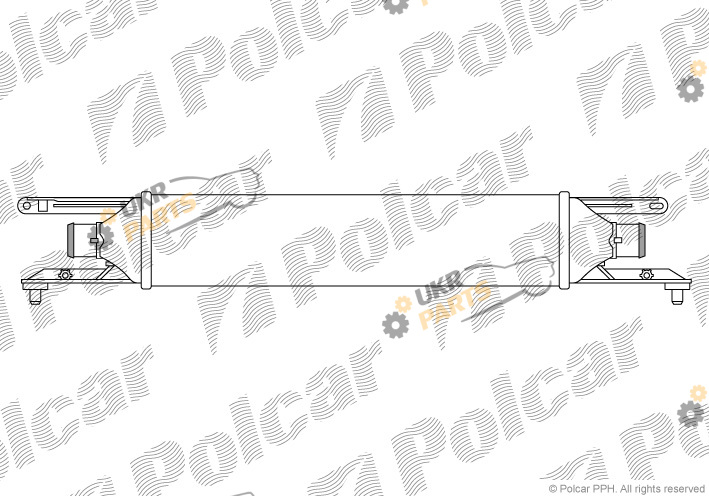 Интеркулер Polcar 3024J8-2