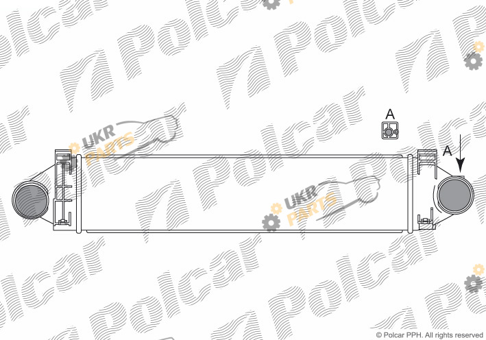 Интеркулер Polcar 3219J8-1