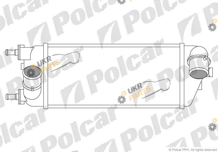 Интеркулер Polcar 30A1J81X