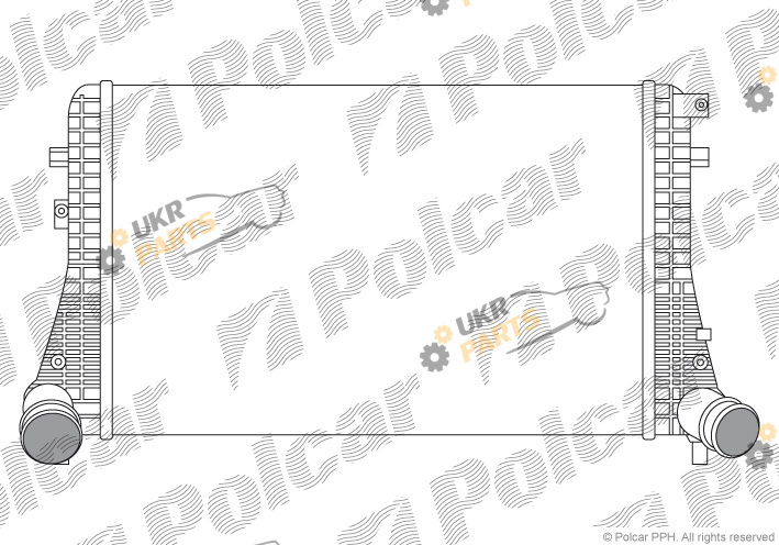Интеркулер Polcar 9555J8-1