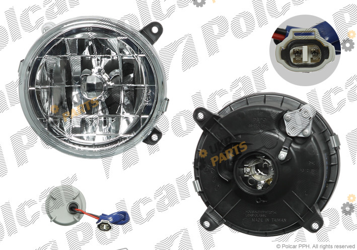 Противотуманная фара Polcar 721129-E