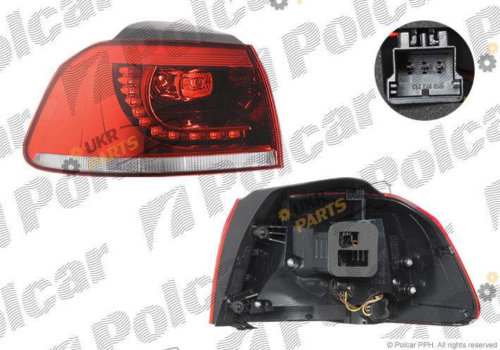Задний фонарь Polcar 951887AE