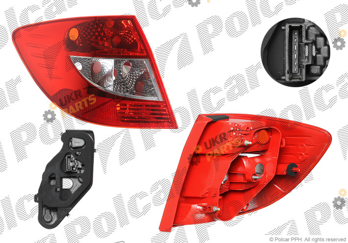 Задний фонарь Polcar 605987-U