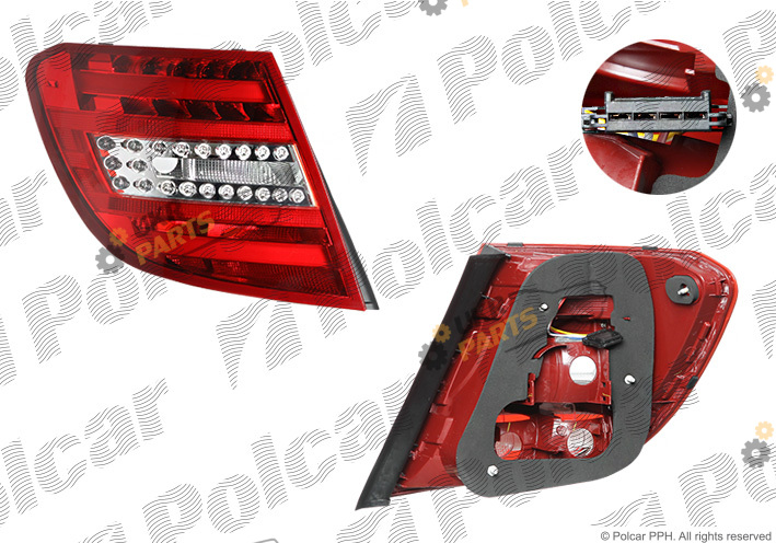 Задний фонарь Polcar 50D1872E