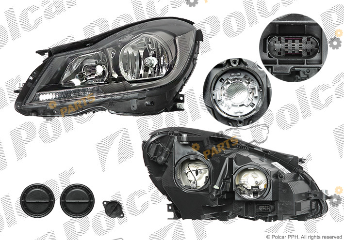 Основная фара Polcar 50D1101U