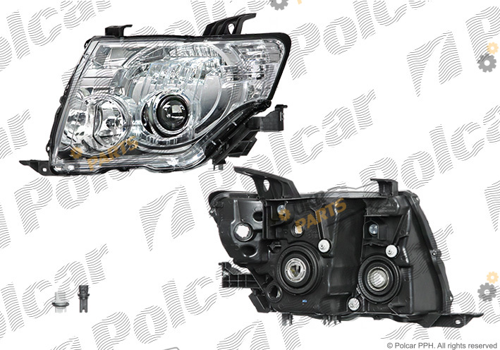 Основная фара Polcar 528709-E