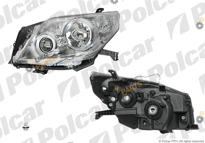 Основная фара Polcar 818110-E